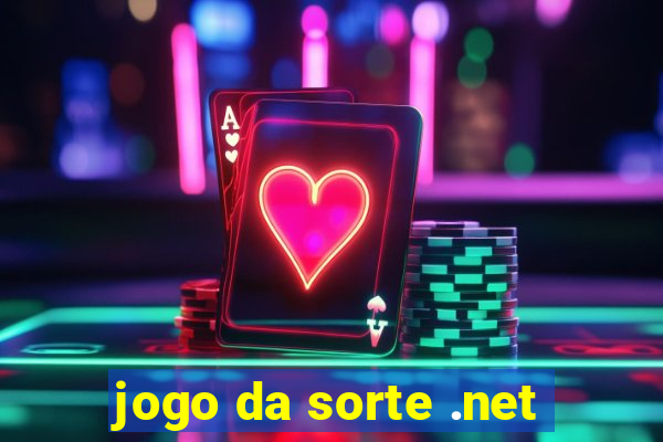 jogo da sorte .net